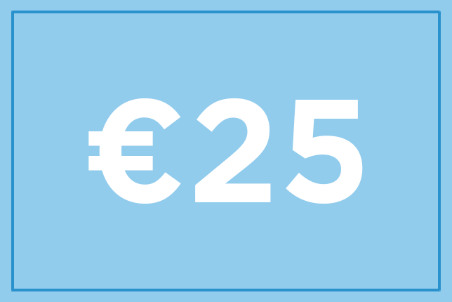 Geschenkvoucher €25