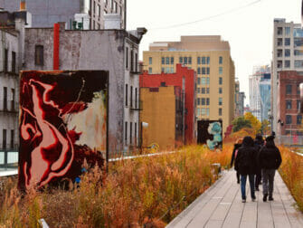 Deutsche Stadtführung New York - Spaziergang auf der High Line